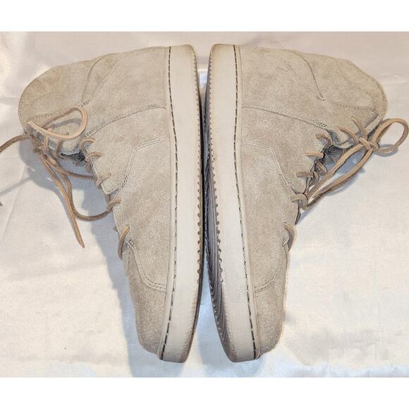 NIKE Mens Air Jordan WESTBROOK 0.2 High Top Sneakers Shoes Size 11 Khaki Suede - Picture 6 of 9